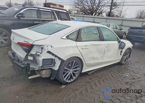 2024 Honda Civic Touring из США, поврежденный, VIN 2HGFE1F91RH324818